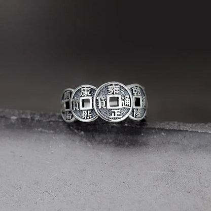 ANILLO DE LA FORTUNA DE LOS 5 EMPERADORES
