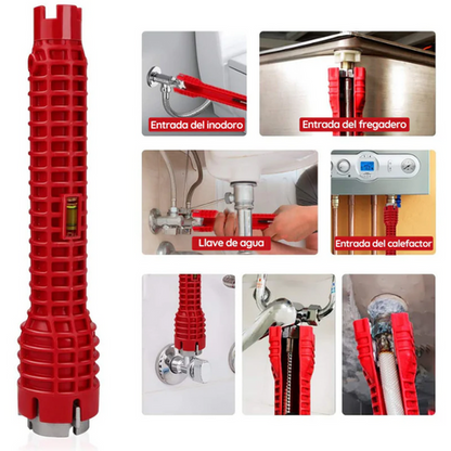Llave multifuncional 8 en 1